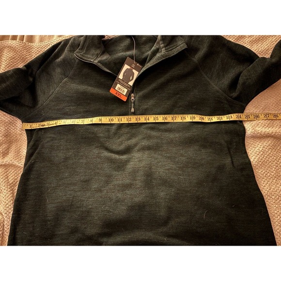 Eddie Bauer Women’s 1/4 Zip Jacket Blue green Size XXL NWT - Picture 2 of 7